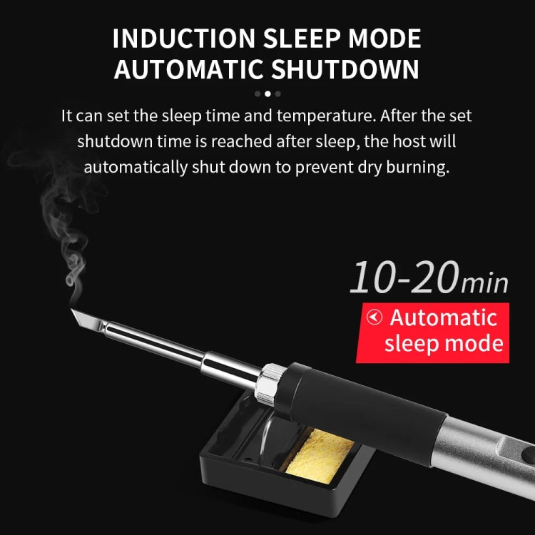 PTS100 Intelligent Portable Digital Display Small Constant Temperature Repair Soldering Iron PD65W Powered Mini Soldering Station