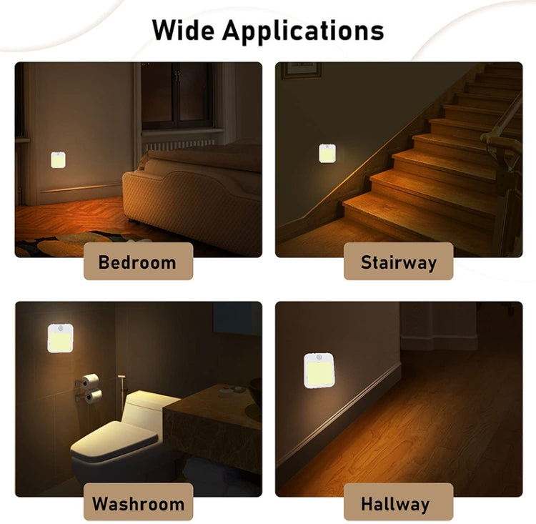 NL2022 Night Light With Motion Sensor AC Plug In Dimmable Cabinet Light ,EU Plug My Store