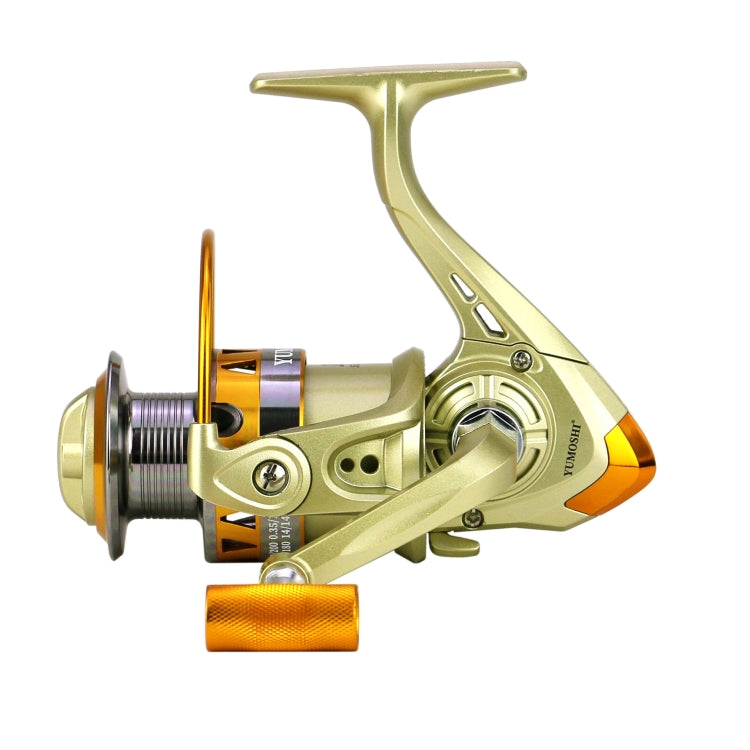 Spinning Fishing Reel 5.2:1 Gear Ratio Metal Spool Saltwater Fishing Tools Reluova