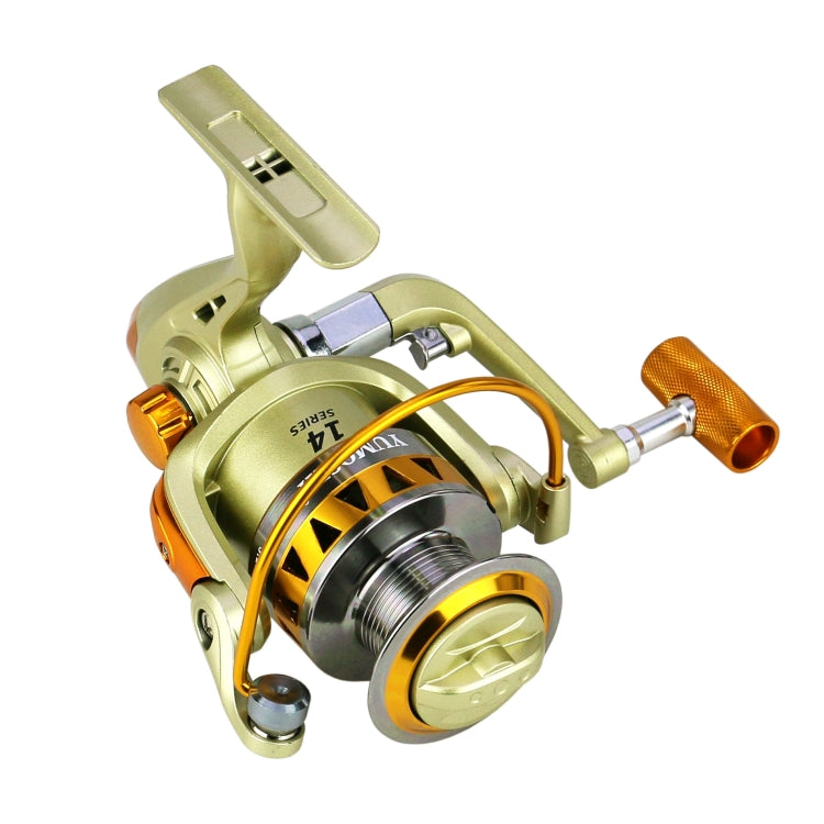 Spinning Fishing Reel 5.2:1 Gear Ratio Metal Spool Saltwater Fishing Tools