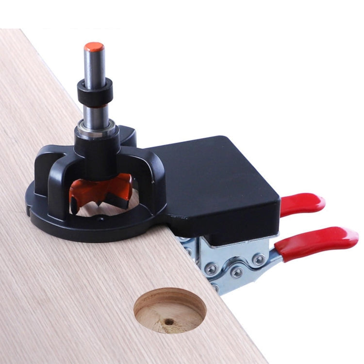 8 In 1 Aluminum Alloy 35mm Hinge Opener Hinge Punch Positioning Tool