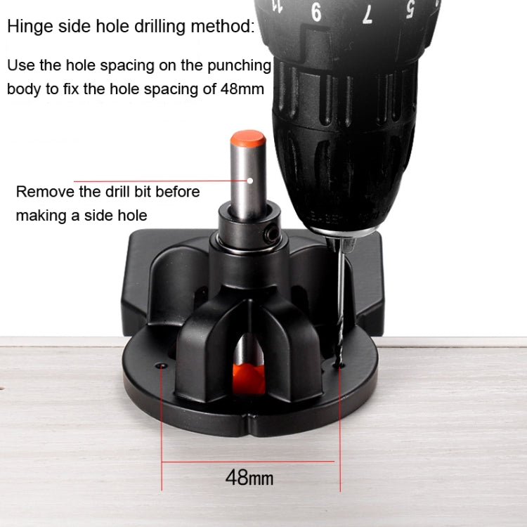 8 In 1 Aluminum Alloy 35mm Hinge Opener Hinge Punch Positioning Tool My Store