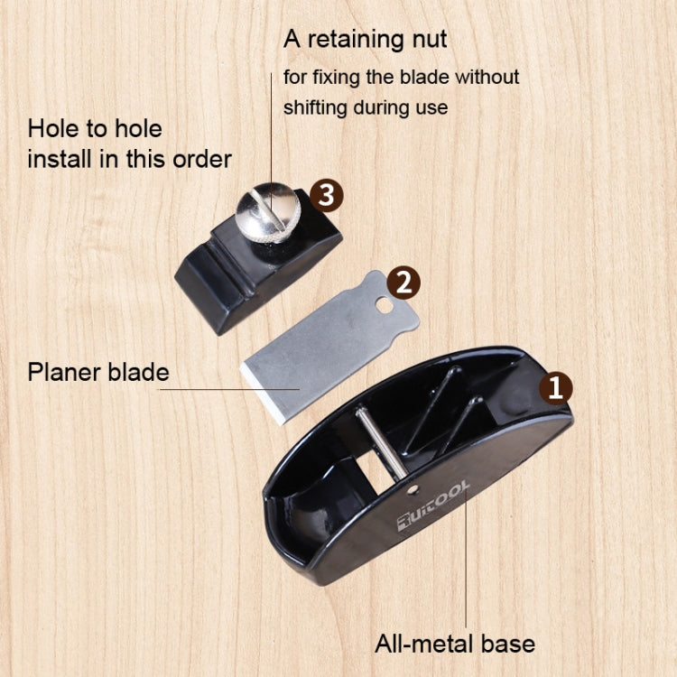 RUITOOL Woodworking Planer Metal Short Planer Edge Trimming Chamfer Planer My Store