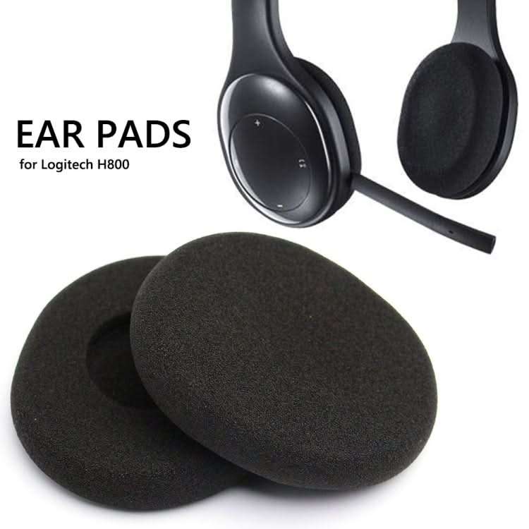 For Logitech H800 Headphone 2pcs Sponge Cover Ear Pads Earmuff