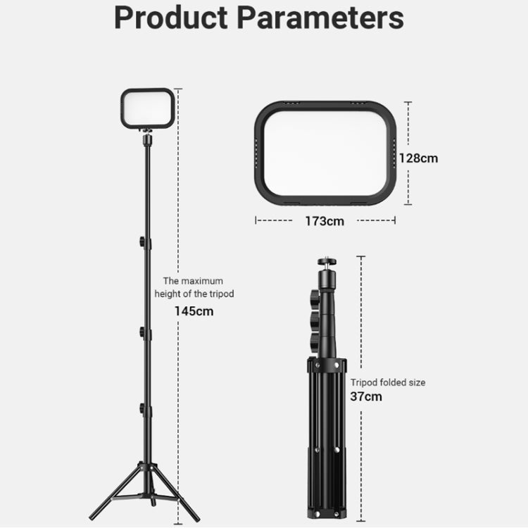 APEXEL APL-FL19 Live Portrait Soft Light Photography Dual Bracket Four-color Fill Light Reluova