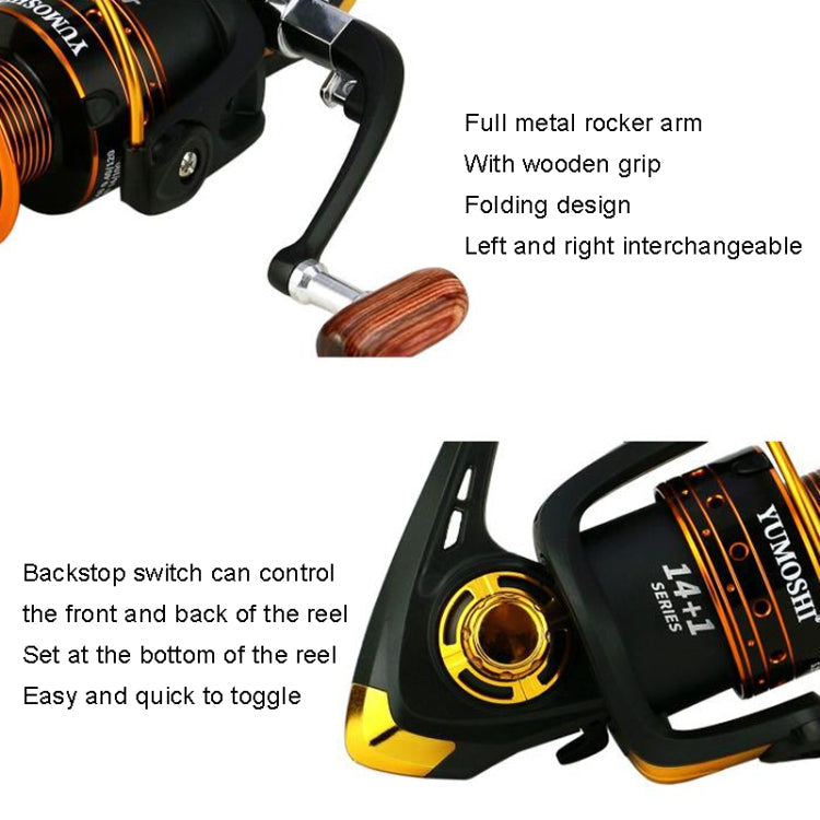 Metal Rocker Fishing Reel Spinning Reel