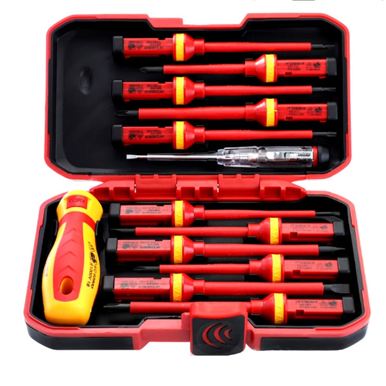 RDEER VDE-9913 13 In 1 Insulated Screwdriver Set Screwdriver Electrician Tools My Store