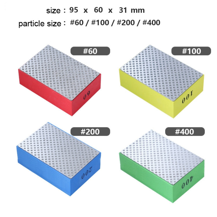 JGS-956031 Tile Glass Deburring Rubbing Board Hand Rubbing Sheet, Particle Size: