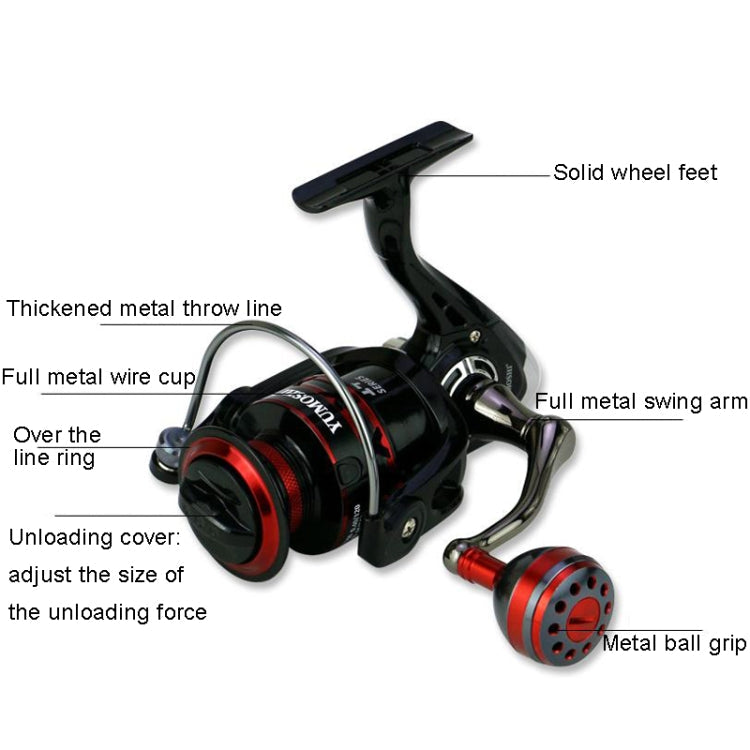 Metal Rocker Fishing Reel