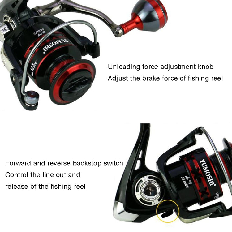 Metal Rocker Fishing Reel