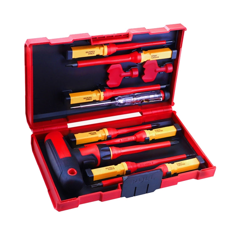 RDEER VDE-9912 12 In 1 Insulated Screwdriver Set Screwdriver Electrician Tools