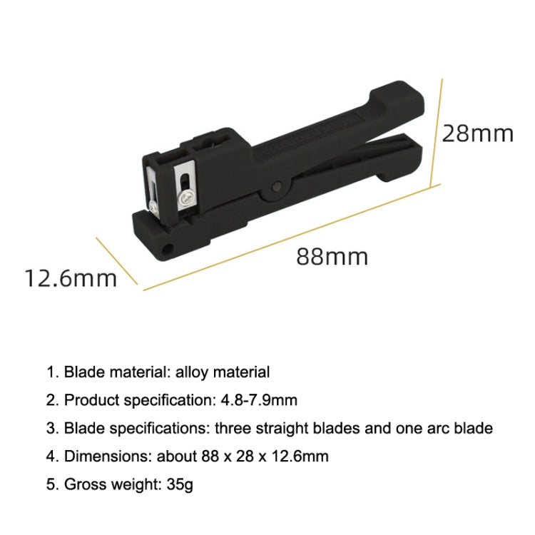 Optical Fiber Stripping Tool Ribbon Tube Horizontal Cable Stripper My Store