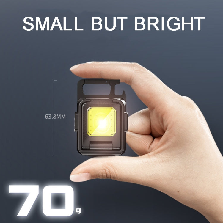 Double Sided COB Flashlight Mini Keychain Light Camping Light My Store