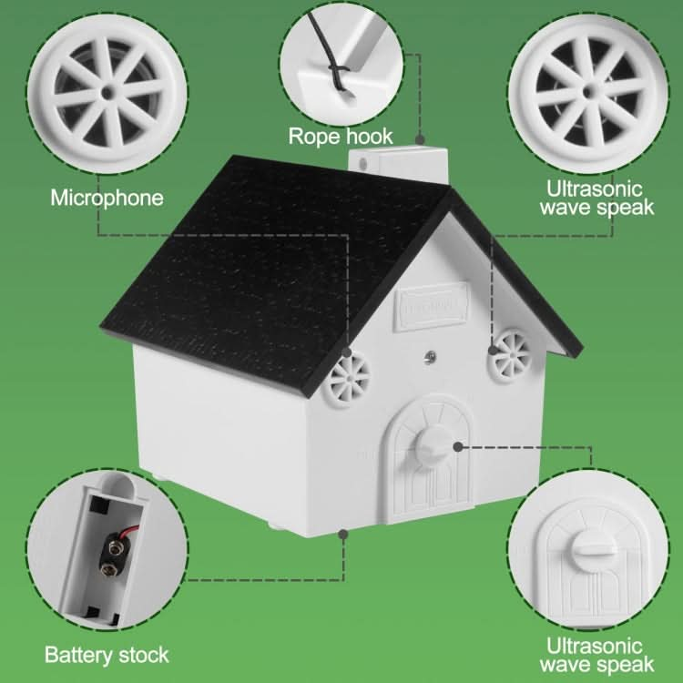 Ultrasonic Dog Barking Control Devices Dog Training Up to 50 Ft Range - Reluova