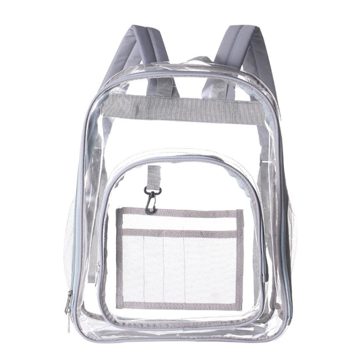 PVC Transparent Waterproof Backpack Student School Bag My Store