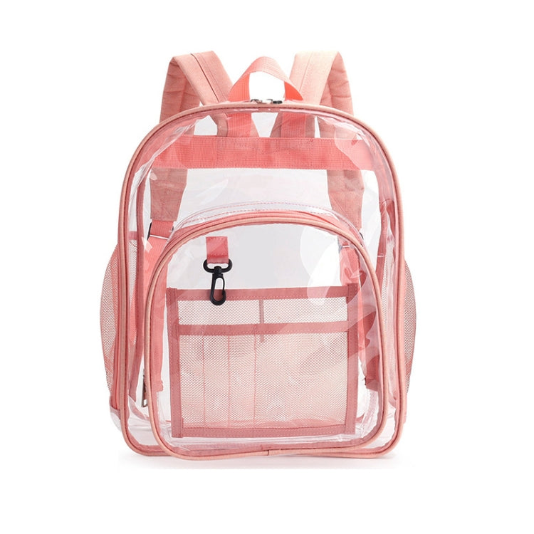 PVC Transparent Waterproof Backpack Student School Bag My Store