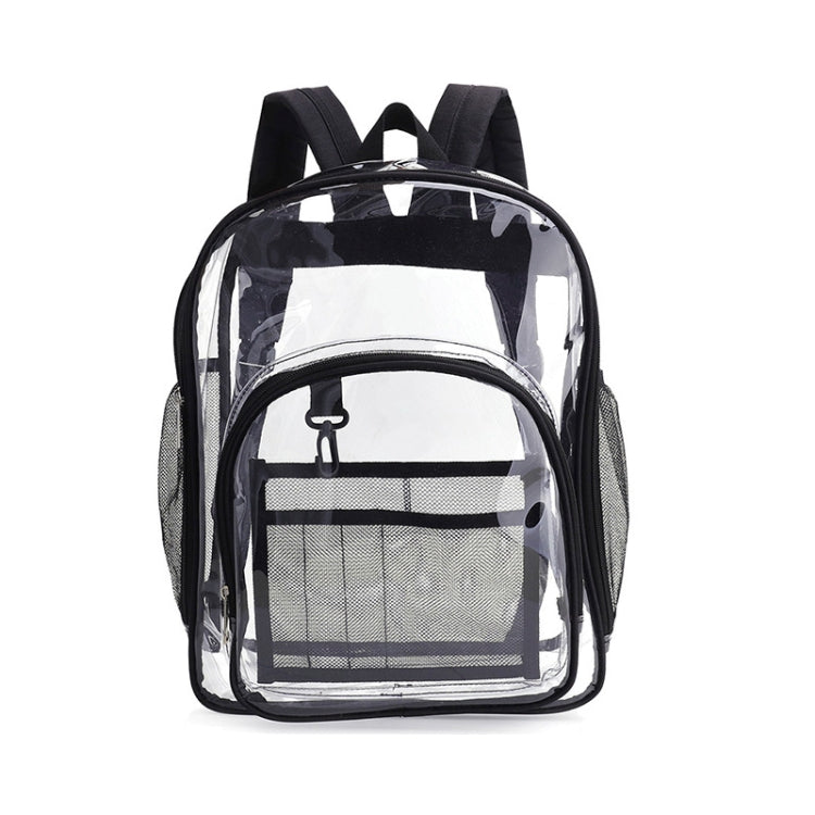 PVC Transparent Waterproof Backpack Student School Bag My Store