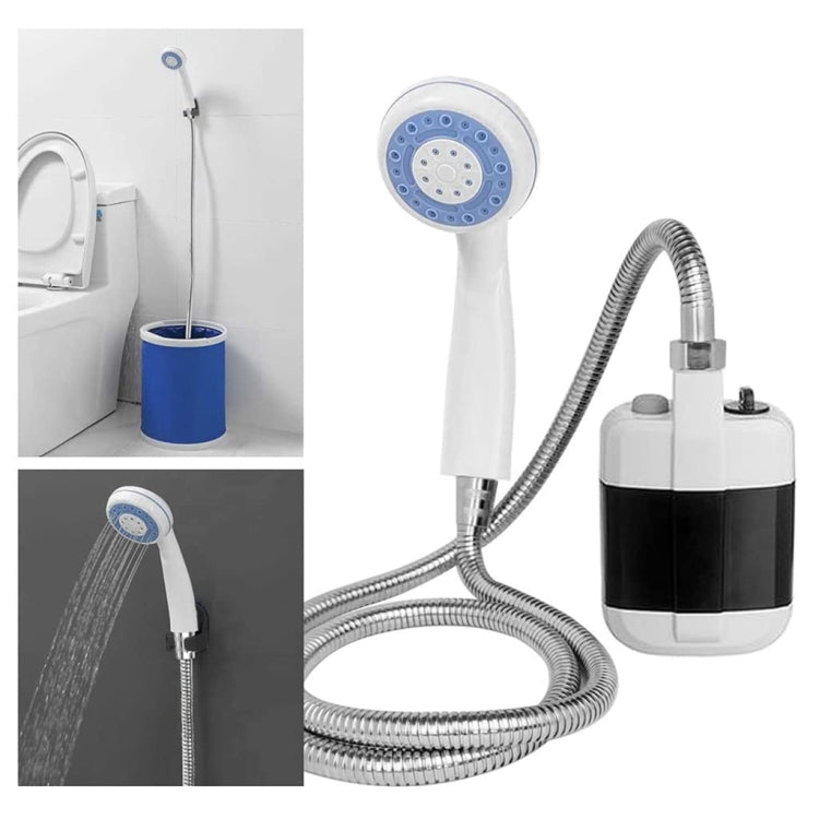 KE-801 Outdoor Electric Shower Camping Rechargeable Portable Shower Head Reluova