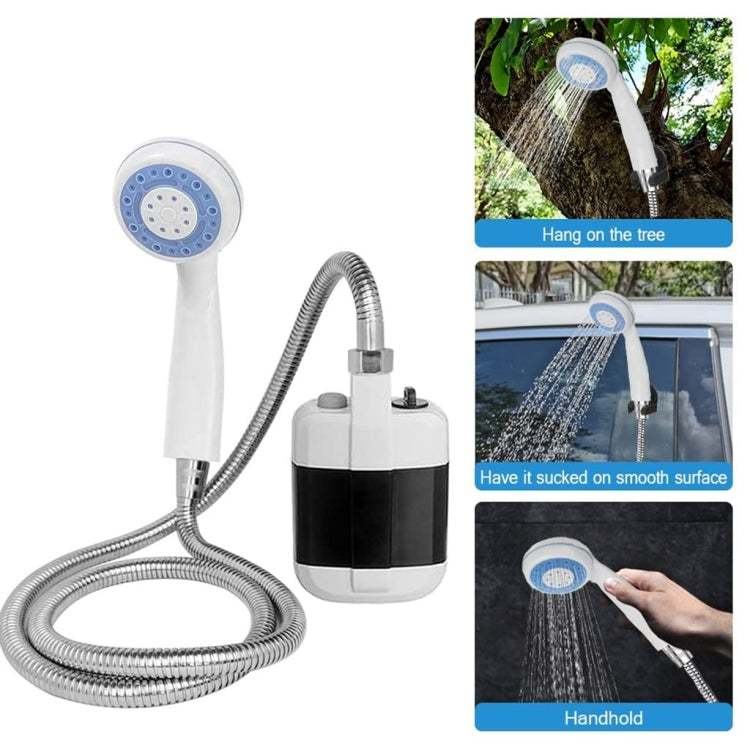 KE-801 Outdoor Electric Shower Camping Rechargeable Portable Shower Head Reluova