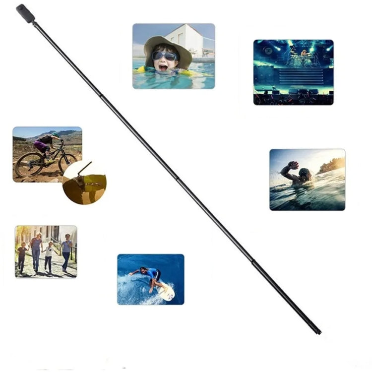 Carbon Fiber Extended Monopod Invisible Selfie Stick For Insta360  / DJI Action / GoPro / Xiao Yi Sports Camera My Store