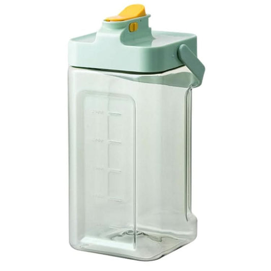 3.5L Refrigerator Cold Kettle With Faucet Household Large Capacity Cold Brew Pot(Light Green)-Reluova