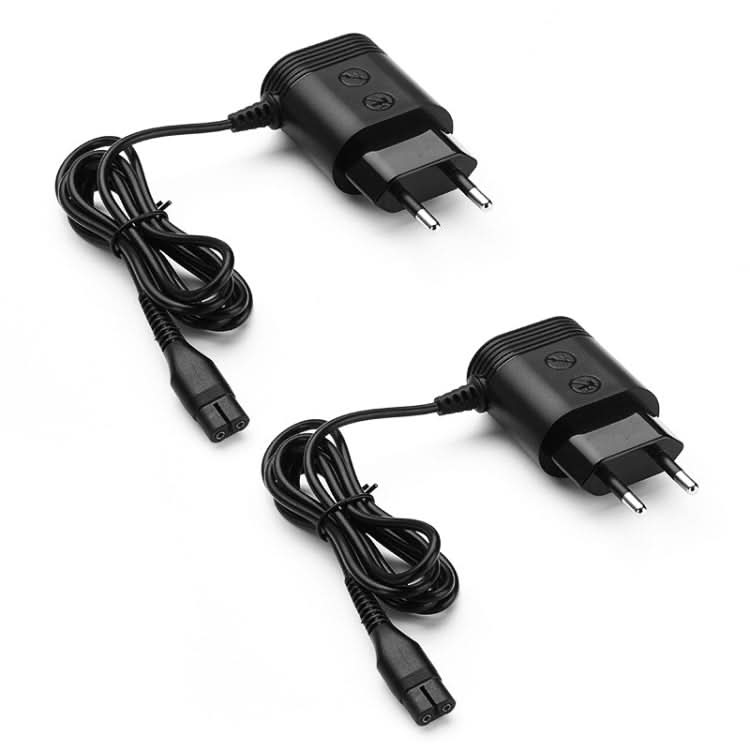 2pcs A00390 4.3V 70mA Shaver EU Plug Charger For S300 / S511 / S520 / S1010 / S1000 / YQ308-Reluova