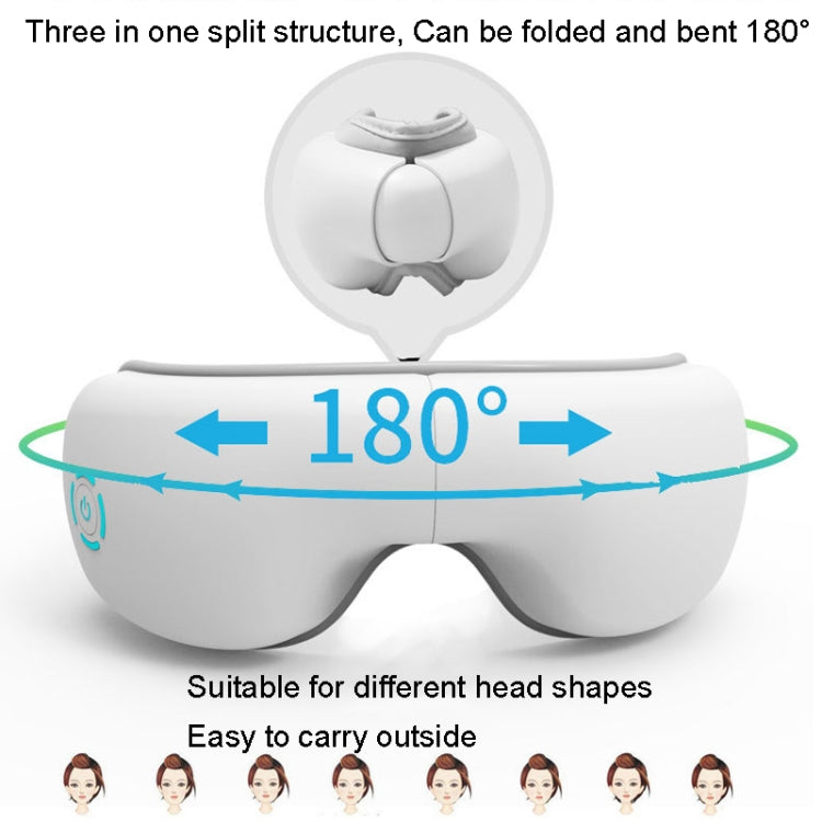 A216 Intelligent Wireless Eye Massage Instrument Pneumatic Vibration Hot Compress Eye Care Instrument-Reluova