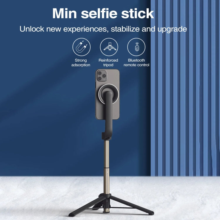 Magnetic Selfie Stick Tripod Handheld Stabilizer Rod With Remote Controller Reluova