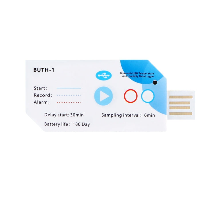 Bluetooth APP Connect Medical Warehouse Cold Chain Transport USB Data Recorder Reluova