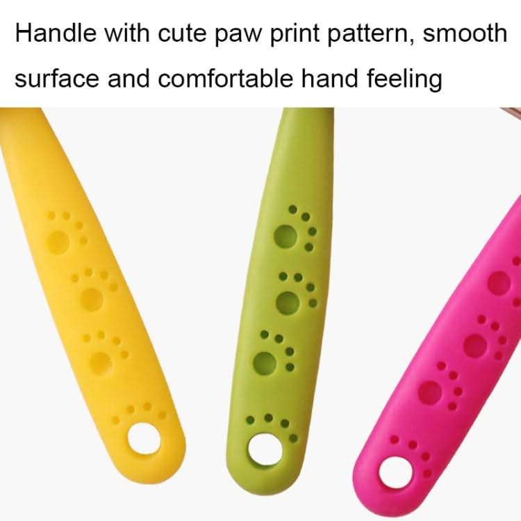 BG-W1347 Pet Hair Removal Massage Comb Dog Cleaning Tools, Random Color Delivery - Reluova