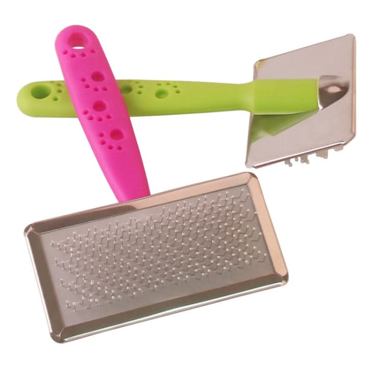 BG-W1347 Pet Hair Removal Massage Comb Dog Cleaning Tools, Random Color Delivery - Reluova