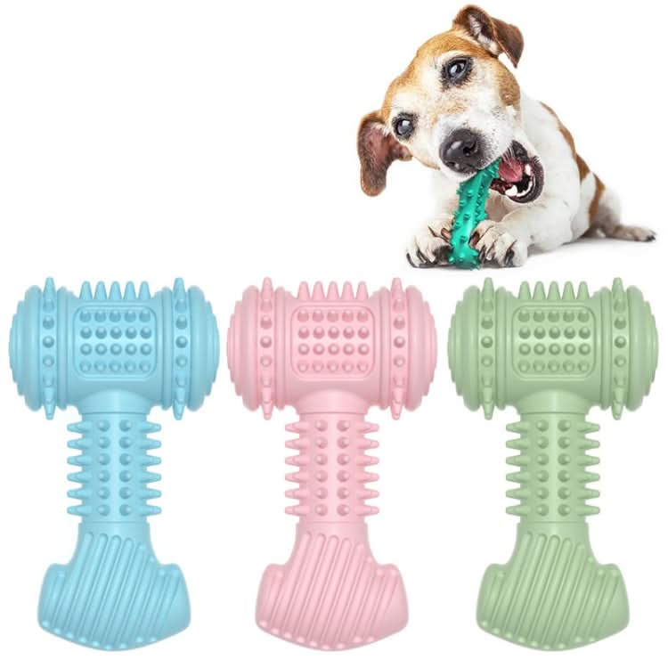 BG5045 TPR Pet Chewing Toys Hammer Shape Dog Teething Stick - Reluova