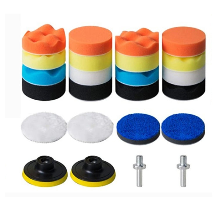 3 Inch Polishing Waxing Pad Sponge Buffing Kit