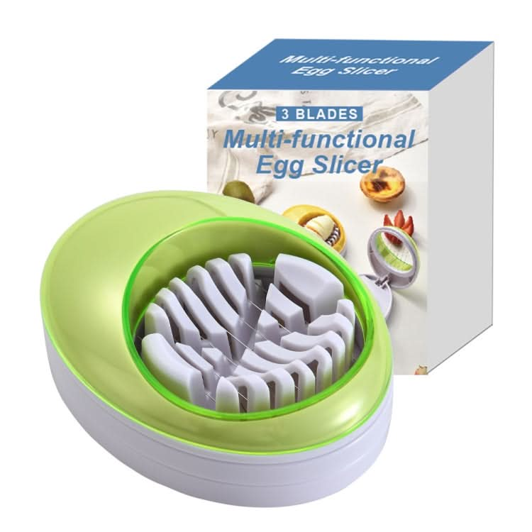 3-in-1 Kitchen Egg Slicer for Strawberry, Mushroom, Bananas , and Other Soft Fruit - Reluova