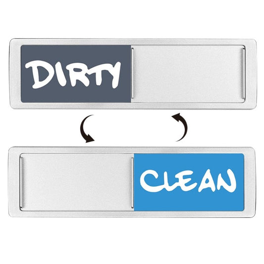 Dishwasher Magnet Clean Dirty Sign Double-Sided Refrigerator Magnet Reluova