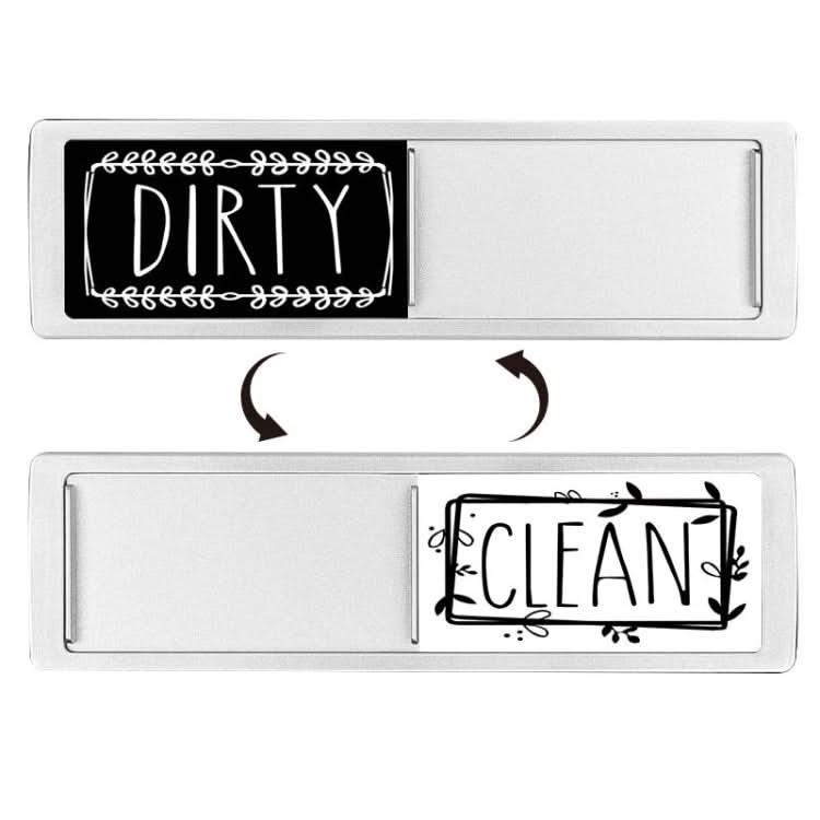 Dishwasher Magnet Clean Dirty Sign Double-Sided Refrigerator Magnet Reluova