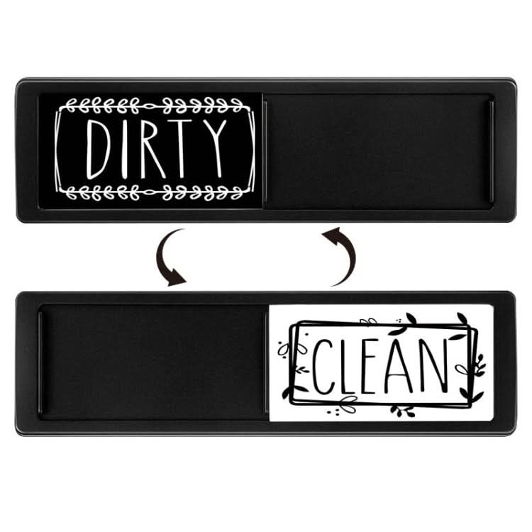 Dishwasher Magnet Clean Dirty Sign Double-Sided Refrigerator Magnet Reluova