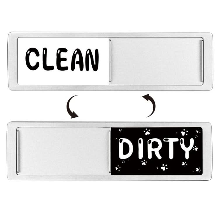 Dishwasher Magnet Clean Dirty Sign Double-Sided Refrigerator Magnet Reluova