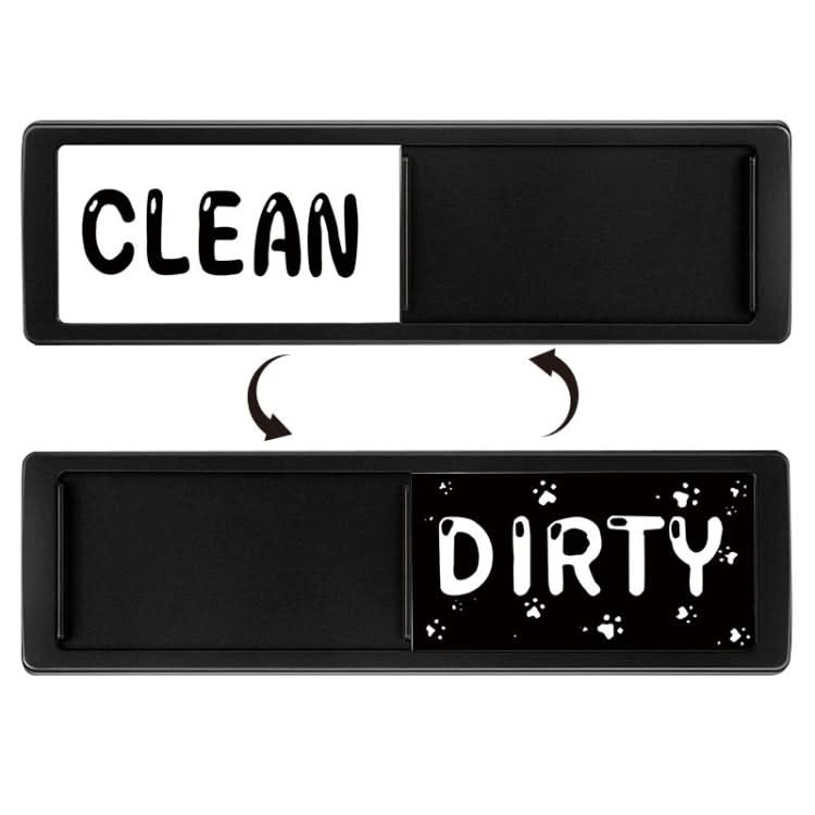 Dishwasher Magnet Clean Dirty Sign Double-Sided Refrigerator Magnet Reluova