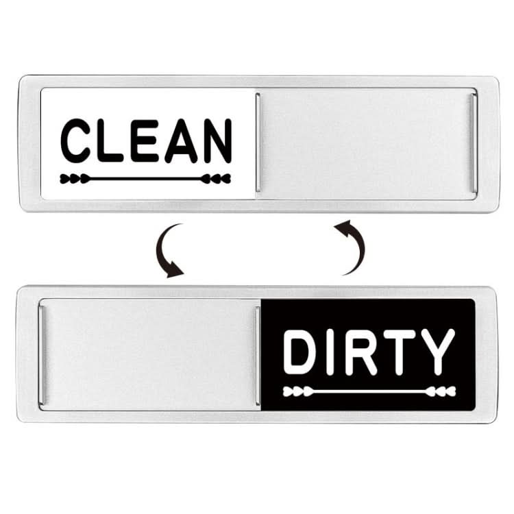 Dishwasher Magnet Clean Dirty Sign Double-Sided Refrigerator Magnet Reluova