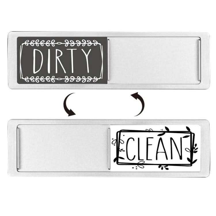 Dishwasher Magnet Clean Dirty Sign Double-Sided Refrigerator Magnet Reluova