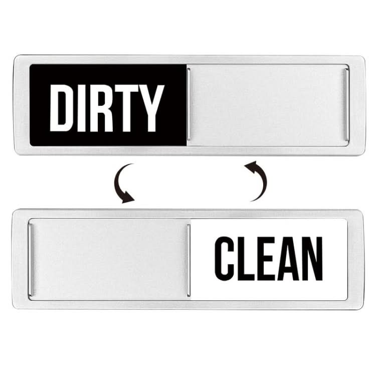 Dishwasher Magnet Clean Dirty Sign Double-Sided Refrigerator Magnet Reluova