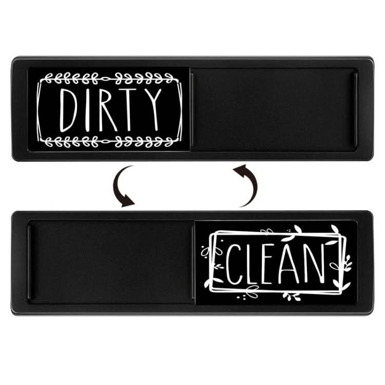 Dishwasher Magnet Clean Dirty Sign Double-Sided Refrigerator Magnet Reluova