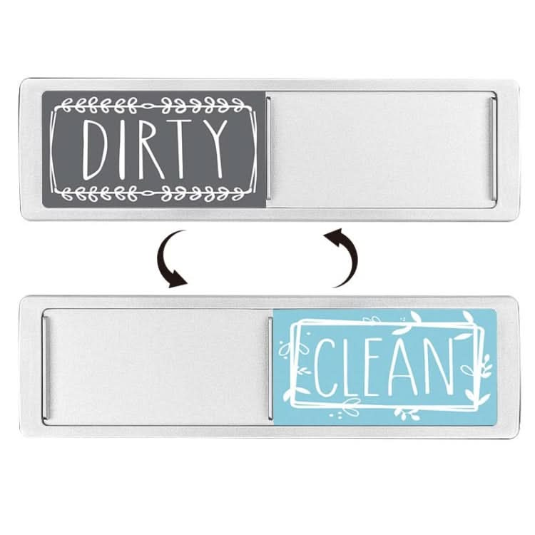 Dishwasher Magnet Clean Dirty Sign Double-Sided Refrigerator Magnet Reluova