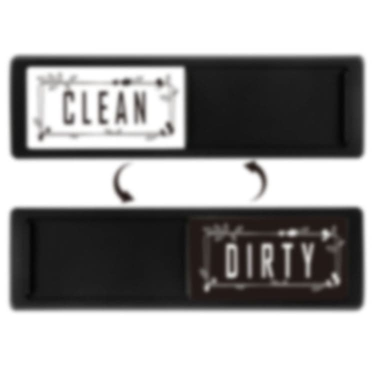 Dishwasher Magnet Clean Dirty Sign Double-Sided Refrigerator Magnet Reluova