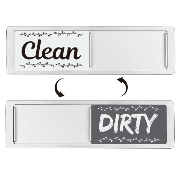 Dishwasher Magnet Clean Dirty Sign Double-Sided Refrigerator Magnet Reluova