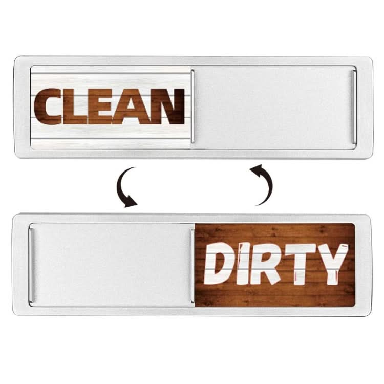 Dishwasher Magnet Clean Dirty Sign Double-Sided Refrigerator Magnet Reluova