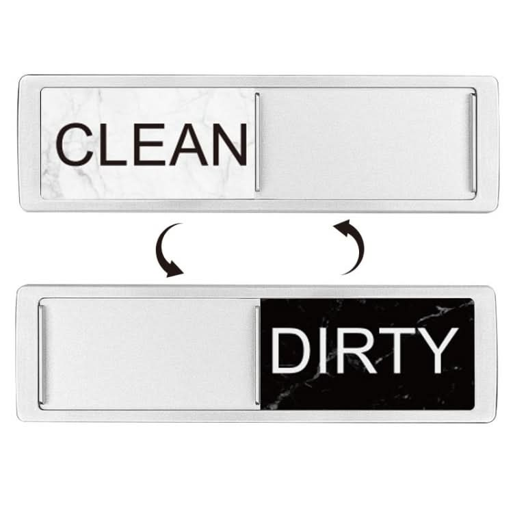 Dishwasher Magnet Clean Dirty Sign Double-Sided Refrigerator Magnet Reluova