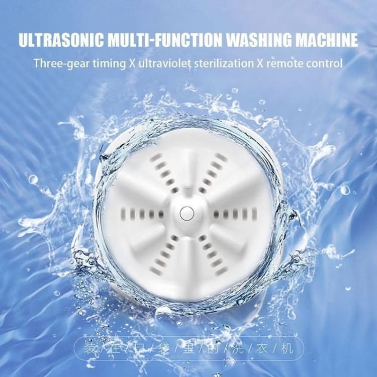 Portable Mini Turbo Switch Three-Speed Timing Washing Machine Reluova