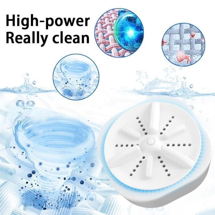 Portable Mini Turbo Switch Three-Speed Timing Washing Machine Reluova